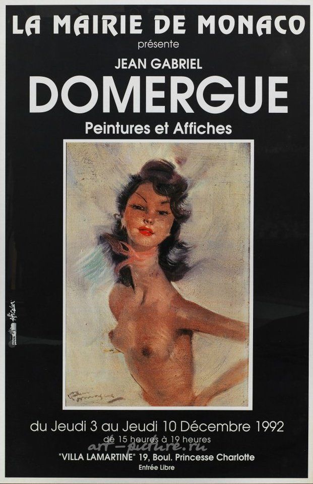 Great Exhibition Poster "Jean Gabriel Domergue (/)"