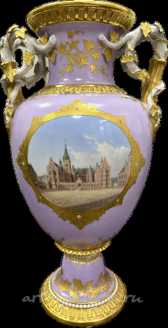 Royal Copenhagen vase 19th century