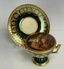 Фарфоровая чашка и блюдце в стиле Наполеона, примерно 1900 год. Размеры идеальны. Оценка: 1500-2000 долларов.