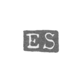Claymo Master Selstrom Eric Vilgelm - Leningrad - initials "ES"
