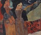 купить Бретонские девочки (копия картины Поля Гогена) холст, масло 
