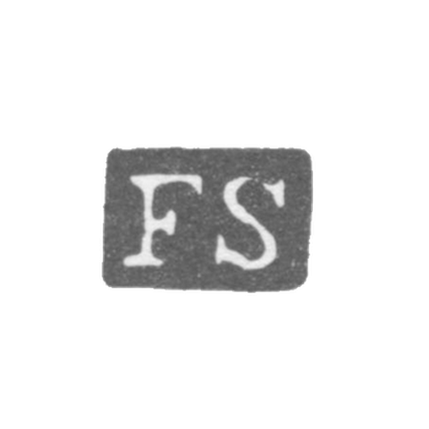 Claymo Master Siren Frederick Elias - Leningrad - initials "FS" - 1862-1867.