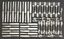 Russian table cutlery set with 53 pieces and thread pattern, including plastic handles...