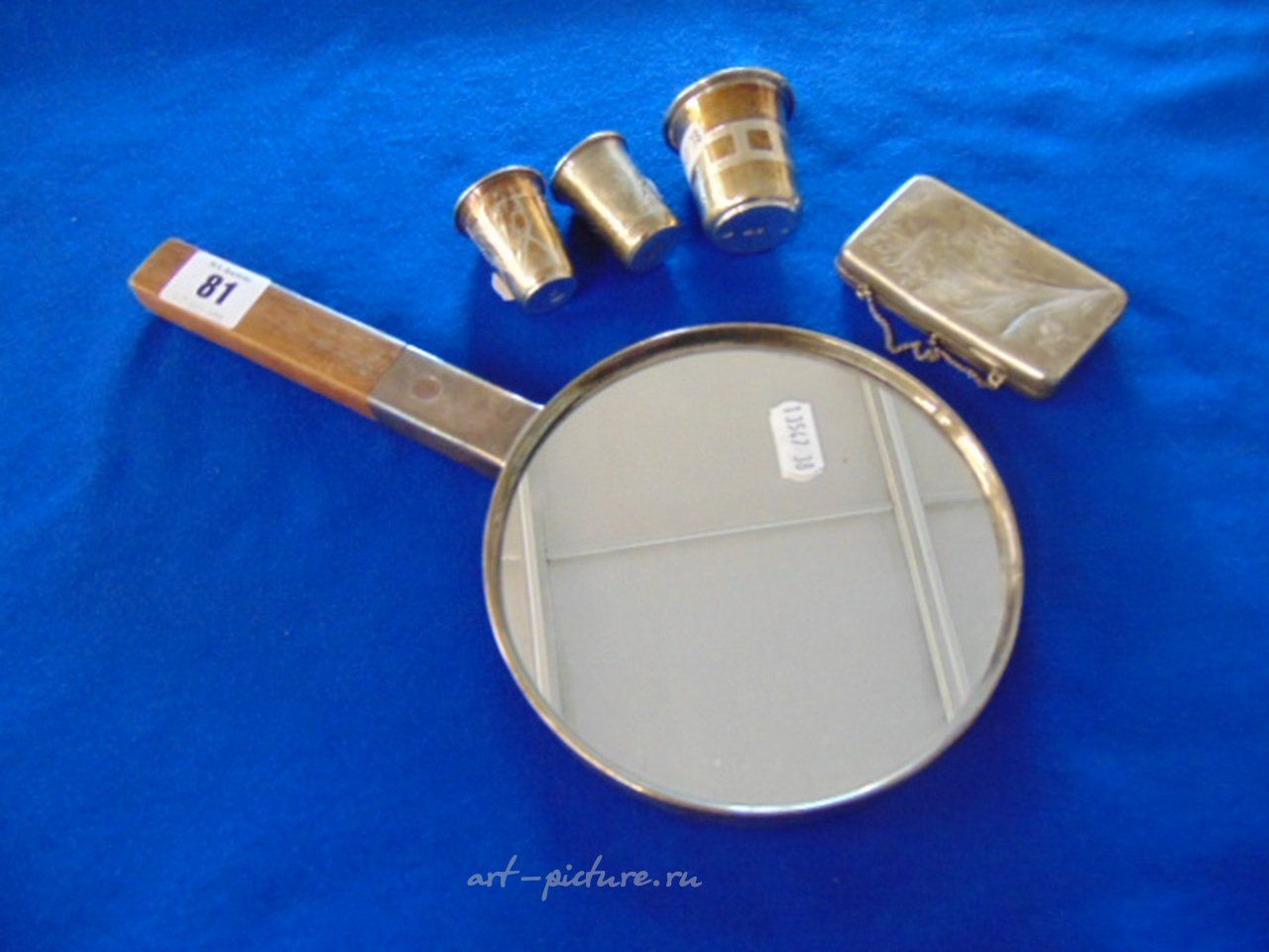 Russian silver , A quantity of hallmarked silver, etc.